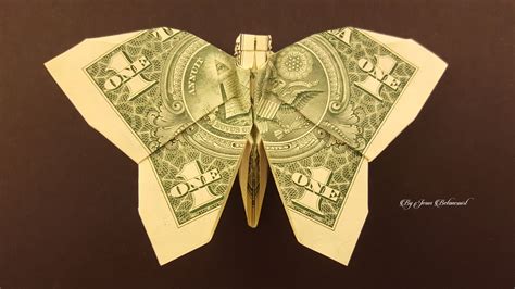 dollar bill butterfly